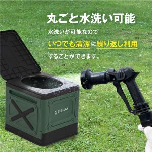 【防災士監修】簡易トイレ 折りたたみ ポータブ...の詳細画像5