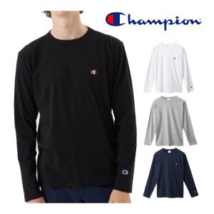 チャンピオン Champion Tシャツ ワンポイント ロングスリーブTシャツ ロンT ベーシック C3-P401 ホワイト グレー ブラック ネイビー 他