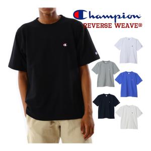 リバースドッキングTシャツ　ブラック　36サイズ Champion（チャンピオン） リバースウィーブ Tシャツ ポケット付きT
