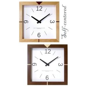 木製フレームフロントガラスウォールクロック ガラスウォールクロックスクエア ホワイト文字盤 ナチュラ...