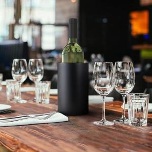 【即日発送】シャンパン&ワインクーラー　メガサイズ　ボトル容量24本ステンレス製 即日発送】シャンパン&ワインクーラー メガサイズ ボトル容量24本