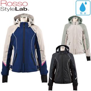 決算セール！レディースバイクジャケット 防水  プロテクター付  秋冬 ROSSO STYLELAB ロッソスタイルラボ ライダースウィンタージャケット ROJ-983 取寄品