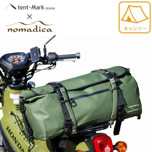 【在庫有り】バイク用品キャンプ シートバッグ 完全防水 60L nomadicaコラボ    TENT-MARK DESIGN テンマクデザイン 防水ダッフルバック　イルジグ ILJIG 取寄品｜ladies-baico