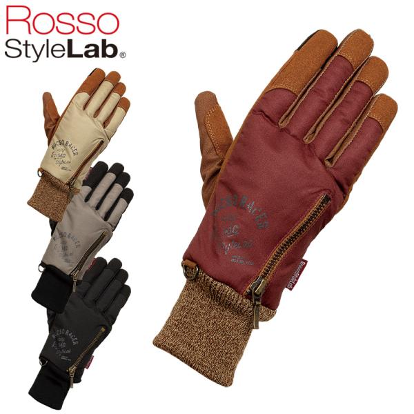 決算セール！レディースバイク用品XS〜L 防水・防寒 カジュアル 手袋    秋冬 ROSSO ST...