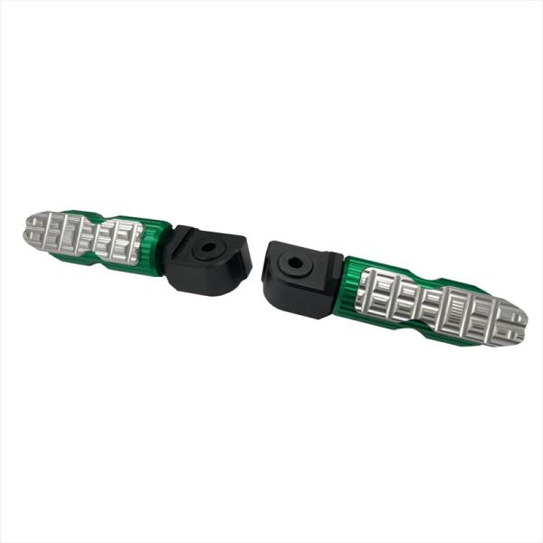 BIKERS タンデムステップ 左右2ケ グリーン ZX-25R 20-21 Z900RS 18-2...