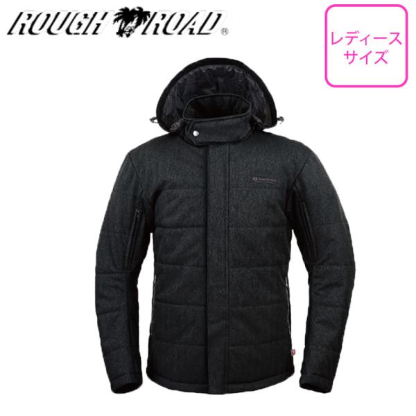 レディースバイク用ジャケット ROUGH&amp;ROAD(ラフ&amp;ロード)プリマロフト(R)ウインターアーバ...