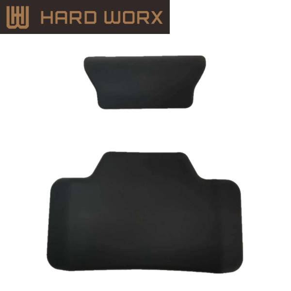 バイク用品バックレスト HARDWORX(ハードワークス) アルミ キャンプ 衝撃緩和内装  ブラッ...