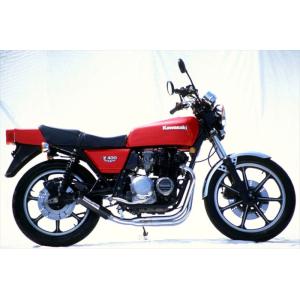 プリティ― KAWASAKI Z400FX E4 紀の国屋 45π 分割式 4-2-1管 黒