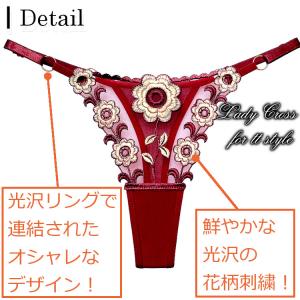 ショーツ セクシー ランジェリー Tバック 人...の詳細画像2