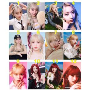 K-POPグッズ☆(G)IDLE☆YUQI(ウギ)☆トレカ風フォトカード #オリジナル