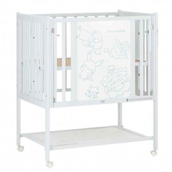 折りたたみミニベッド ハイタイプ モンポケ 2951 カトージ (D)