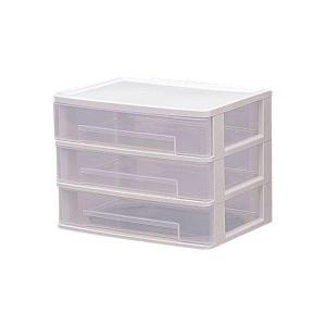 レターケース 引き出し 収納 クリア オフィス収納 小物収納 木天板 収納ボックス WET-430 アイリスオーヤマ