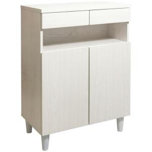 電話台 収納家具 ルーター収納 おしゃれ 送料無料 おしゃれ キャビネット 収納 ナチュラル 木製 シンプル シンプル コンセント収納 収納家具 収納棚 ファックス台 Fax台 幅60 Ir Fx002br M Ladybird