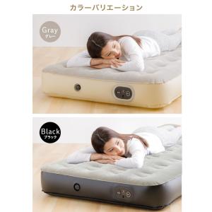 エアーベッド 電動 シングル ベッド キャンプ...の詳細画像2