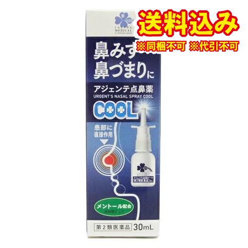 定形外）【第2類医薬品】くらしリズム　アジェンテ点鼻薬　クール　30ml【セルフメディケーション税制...