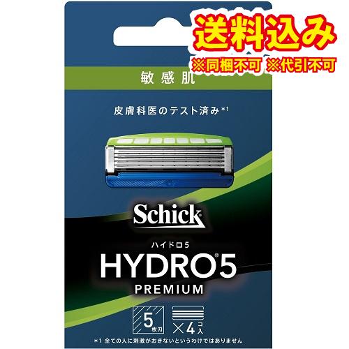 シック　ハイドロ5　プレミアム　敏感肌　替刃　4個入