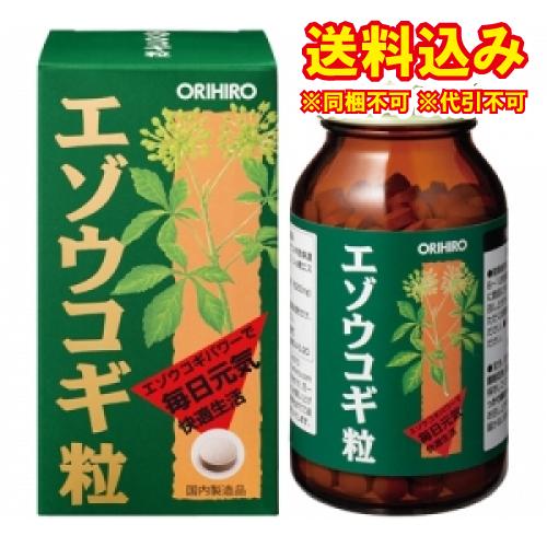 オリヒロ　エゾウコギ粒　400粒※取り寄せ商品　返品不可