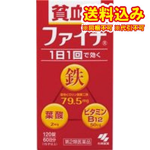 定形外）【第2類医薬品】小林製薬　ファイチ　120錠