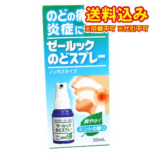 定形外）【第3類医薬品】ゼールックのどスプレー　ミント　30ml