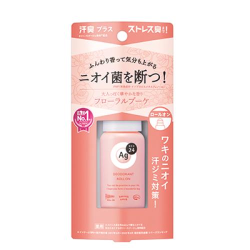 【医薬部外品】エージーデオ24　デオドラント　ロールオンDX　フローラルブーケ　40mL