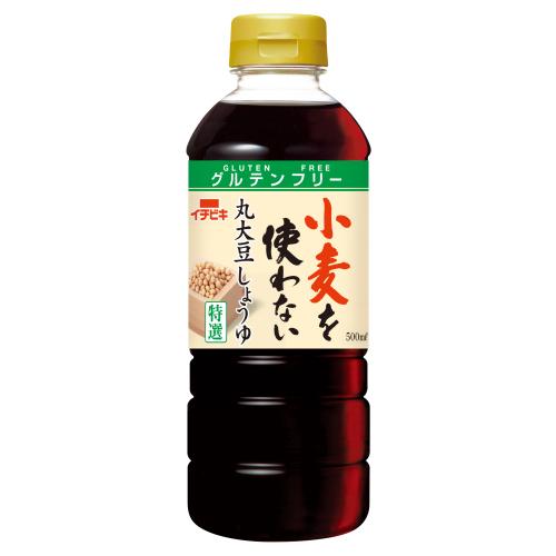 イチビキ　小麦を使わない　丸大豆醤油　500ml