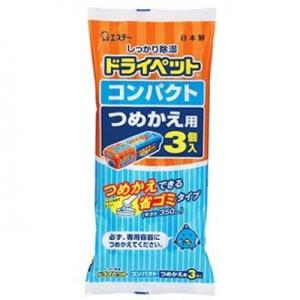 エステー　ドライペット　コンパクト　詰替　3個入