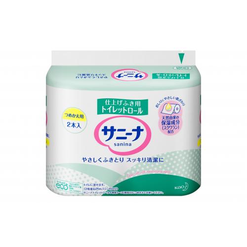 花王　サニーナ　トイレットロール　2枚重ね　つめかえ用　2本入り