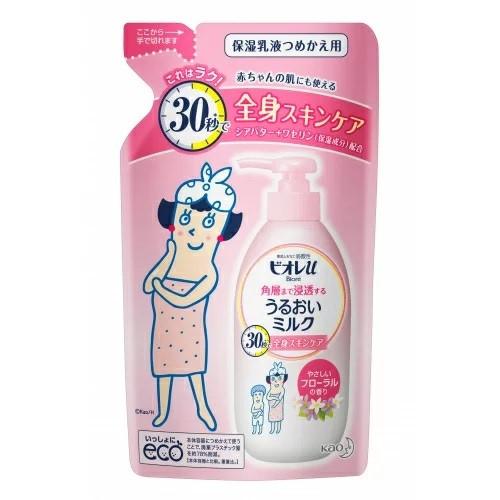 ビオレu　角層まで浸透する　うるおいミルク　フローラルの香り　詰替え　250ml