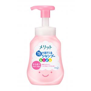 花王　メリット　泡シャンプー　からまりやすい髪用　ポンプ　300ml