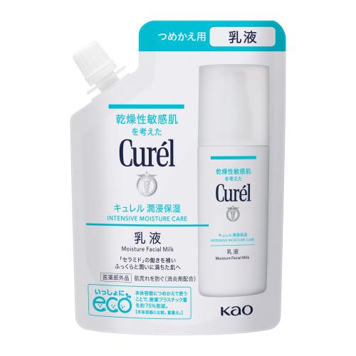 【医薬部外品】キュレル 　潤浸保湿 乳液 つめかえ用　100ml