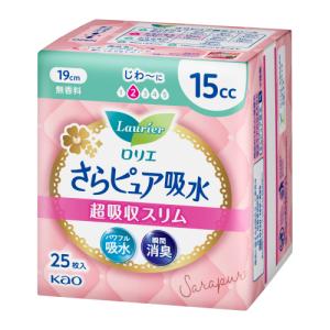 ロリエさらピュア吸水　超吸収スリム　１５ｃｃ　２５枚