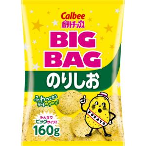 カルビー　ポテトチップス　のりしお　ビッグバッグ　160g×12個