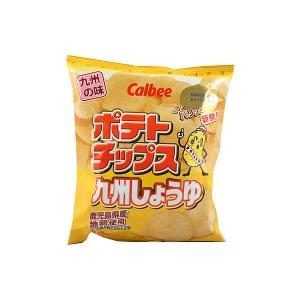 カルビー ポテトチップス 九州しょうゆ 58g×12個
