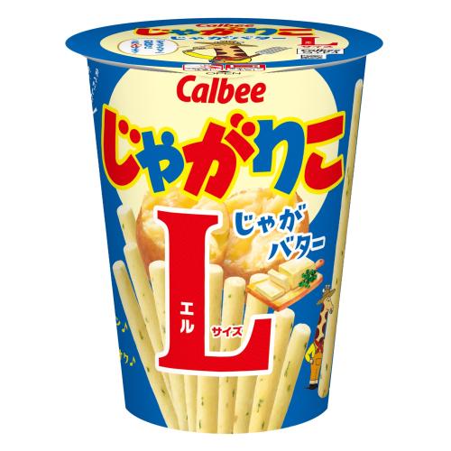 カルビー　じゃがりこ　じゃがバター　Lサイズ　66g×12個※取り寄せ商品　返品不可