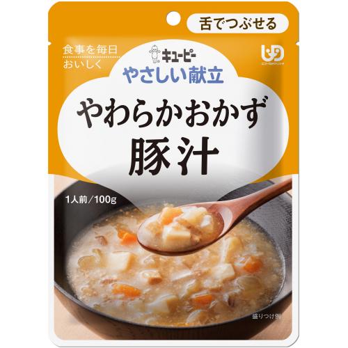 キユーピー　やさしい献立　やわらかおかず豚汁　100g※取り寄せ商品　返品不可