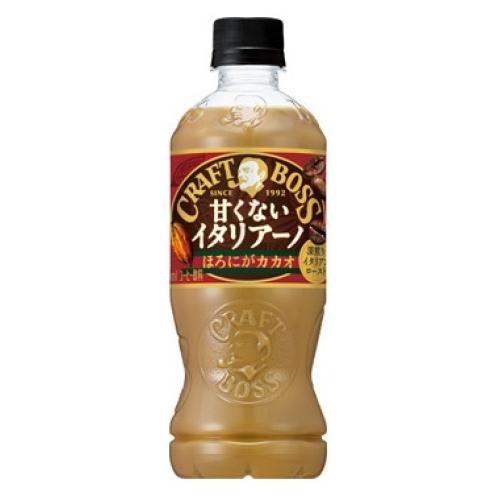 サントリー　クラフトボス　甘くないイタリアーノ　ほろにがカカオ　500ml×24個