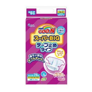 GOO.N グーン(GOO.N) スーパーBIG テープ止めタイプ ( 28枚入 GOO.N グーン(GOO.N) スーパーBIG テープ止めタイプ ( 28枚入