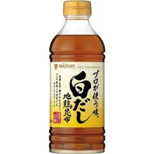 ミツカン　プロが使う味　白だし　500ml めんつゆ、そばつゆの商品画像