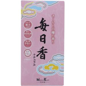 日本香堂　毎日香　ナチュラル　バラ詰　さくら　110g｜ladydrugheartshop