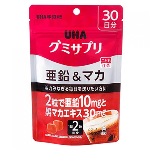 グミサプリ　亜鉛＆マカ　30日分　60粒