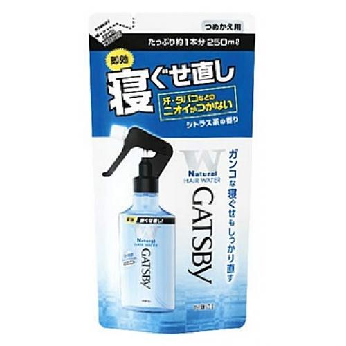 マンダム　ギャツビー　寝ぐせ直しウォーター　シトラス系の香り　詰め替え　250ml