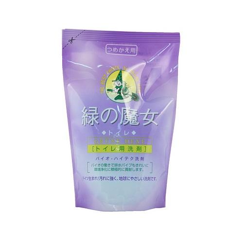 緑の魔女　トイレ用洗剤　ミントの香り　詰め替え　360ml×24個※取り寄せ商品　返品不可