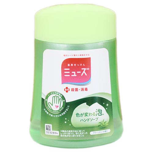 【医薬部外品】ミューズ　ノータッチ泡ハンドソープ　グリーンティーの香り　つめかえ　250ml