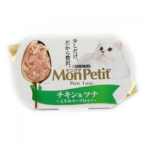 モンプチ プチリュクスパウチ 18歳以上用かがやきサポート まぐろの
