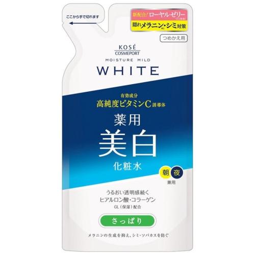 【医薬部外品】モイスチュアマイルド　ホワイト　ローションL　さっぱり　つめかえ用　160ml×36個...