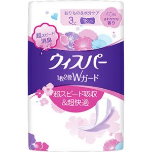 ウィスパー 1枚2役Wガード 3cc さわやかな...の商品画像