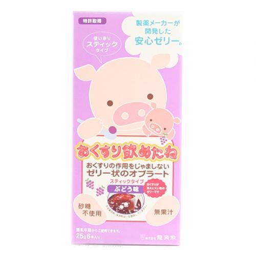 おくすり飲めたね　スティックタイプ　ぶどう味（25g×6本入り）