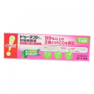 【第2類医薬品】ドゥーテストhCG 妊娠検査薬 1回用の商品画像