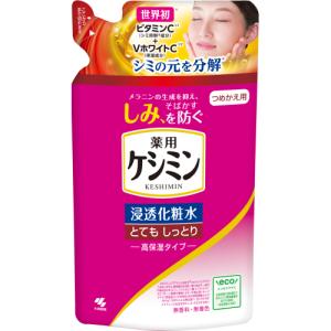 【医薬部外品】ケシミン 浸透化粧水 とてもしっとり高保湿タイプ　詰替用　140ml【当日つく高知】｜ladygokouchi