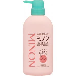 【医薬部外品】ミノン全身シャンプー　さらっとタイプ　450mL【当日つく高知】｜ladygokouchi